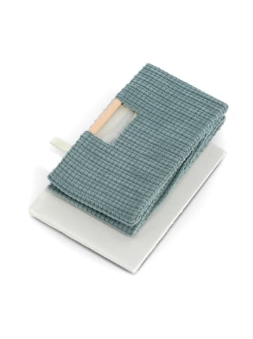 Zeller Aufbewahrungskorb in Blau - (B)27 x (H)19 x (T)10 cm