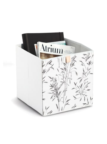 Zeller 2er-Set: Aufbewahrungsboxen in Weiß - (B)32 x (H)32 x (T)32 cm