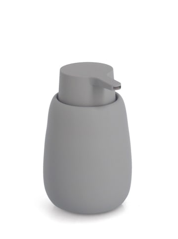 Zeller Seifenspender in Grau - (H)14 x Ø 9 cm
