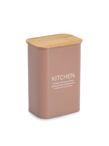 Zeller Vorratsdose "Kitchen" in Hellbraun - (B)17 x (H)25 x (T)12,5 cm
