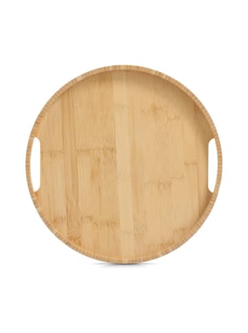 Zeller Tablett in Natur - Ø 32 cm