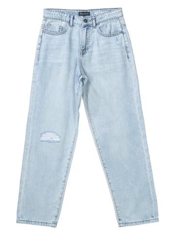 Marc O'Polo Junior Dżinsy "Slim-Loose-Fit" w kolorze błękitnym