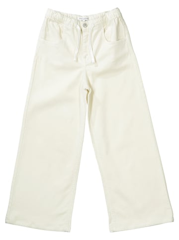Marc O'Polo Junior Dżinsy - Slim Wide Leg - w kolorze kremowym