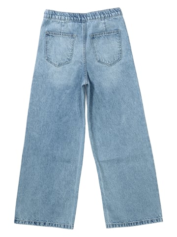 Marc O'Polo Junior Dżinsy - Slim Wide Leg - w kolorze błękitnym