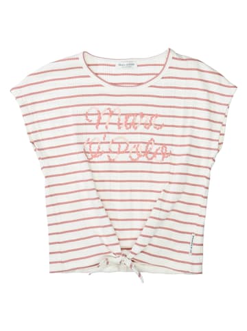 Marc O'Polo Junior Shirt "RIB" in Weiß