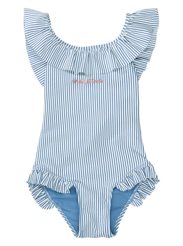 Marc O'Polo Junior Badpak wit/lichtblauw