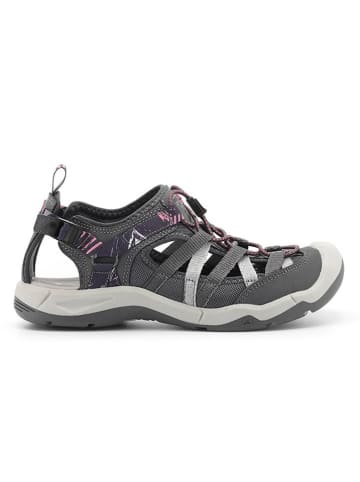 Alpine Pro Trekkinghalbsandalen "Sagra" in Grau