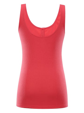 Alpine Pro Top "Zonna" w kolorze czerwonym