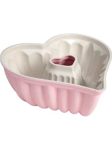 Paris Hilton Kuchenform ''Herz'' in Rosa - (B)25 x (H)10 x (T)25 cm