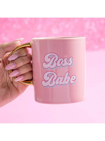 Paris Hilton Jumbotasse in Rosa/ Gold - 450 ml