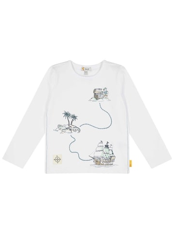 Steiff Longsleeve in Weiß