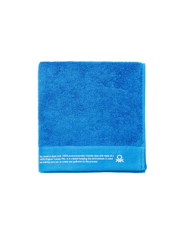 Benetton 2-delige handdoekenset blauw