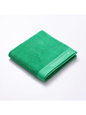 Benetton 2-częściowy zestaw ręczników w kolorze zielonym