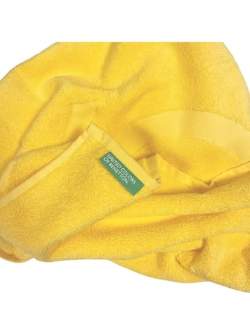 Benetton Dywanik łazienkowy w kolorze żółtym