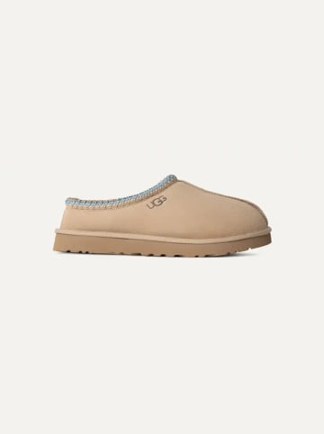UGG Leder-Hausschuhe "Tasman" in Beige