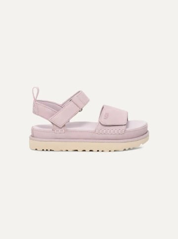 UGG Leder-Sandalen "Goldenstar" in Rosa