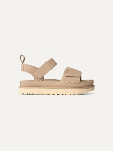 UGG Leder-Sandalen "Goldenstar" in Beige
