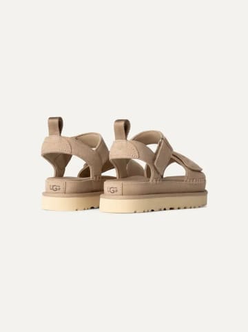 UGG Leder-Sandalen "Goldenstar" in Beige