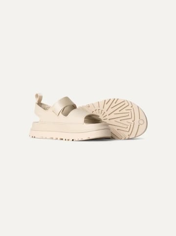 UGG Haksandalen "Goldenglow" crème