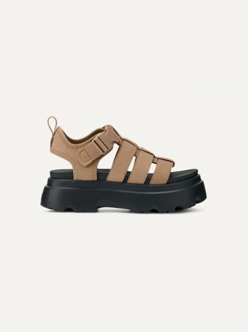 UGG Leder-Sandaletten "Cora" in Beige