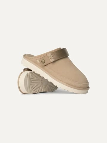 UGG Leder-Hausschuhe "Goldencoast II" in Beige