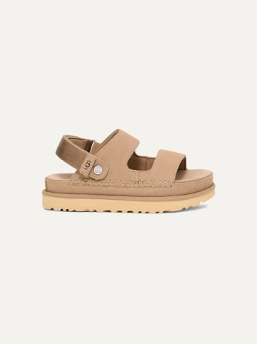 UGG Leder-Sandalen "Golden Glide" in Beige