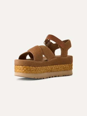 UGG Leren haksandalen "Aubrey" lichtbruin