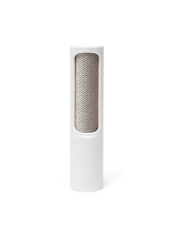 Steamery Textielborstel "Lint" wit - (H)18,5 cm x Ø 4,3 cm