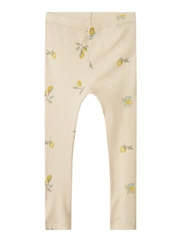 name it Legginsy w kolorze beżowym