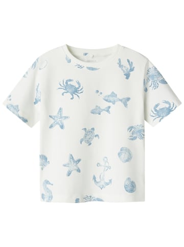 name it Shirt "Fille" in Weiß