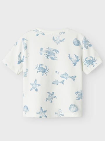 name it Shirt "Fille" wit