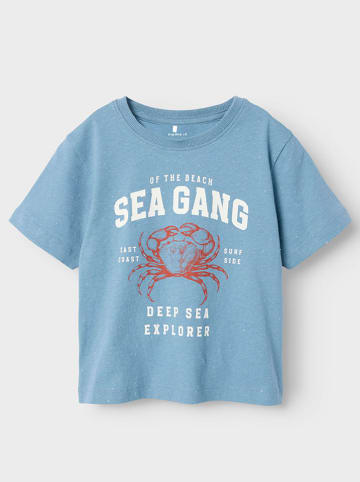 name it Shirt "Fabi" lichtblauw