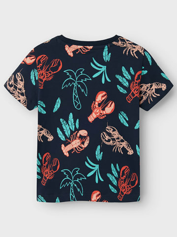 name it Shirt "Felen" donkerblauw