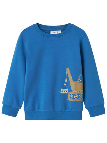 name it Sweatshirt "Fheodor" blauw