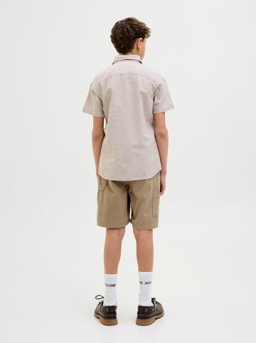 JACK & JONES Junior Szorty "Tony" w kolorze jasnobrązowym