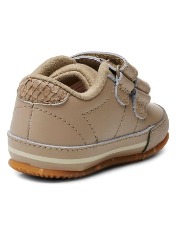 WODEN Leder-Sneakers "Robin" in Beige