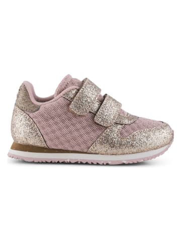 WODEN Sneakersy "Ydun Glitter Kids" w kolorze jasnoróżowym