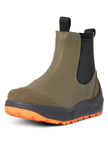 WODEN Chelsea-Boots "Silja Rubber" in Khaki
