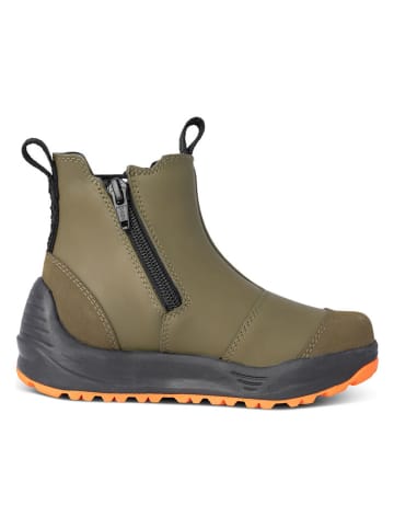 WODEN Chelsea-Boots "Silja Rubber" in Khaki