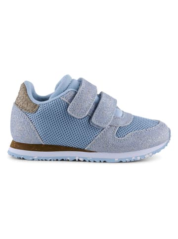 WODEN Sneakers "Sandra Pearl Mesh" in Hellblau