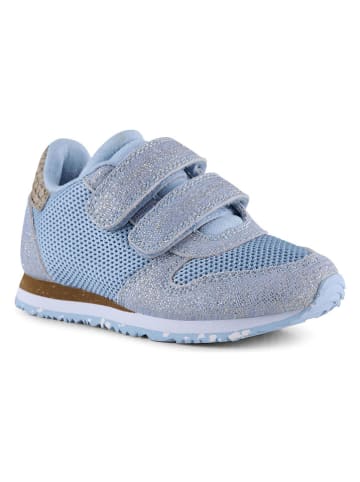 WODEN Sneakers "Sandra Pearl Mesh" in Hellblau