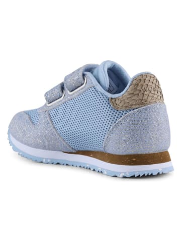 WODEN Sneakers "Sandra Pearl Mesh" in Hellblau