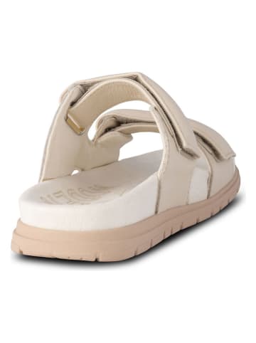 WODEN Leder-Sandalen "Lisa" in Creme