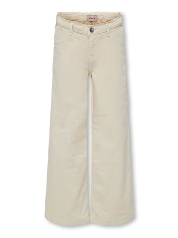 KIDS ONLY Marlenehose "New Brooke" in Creme