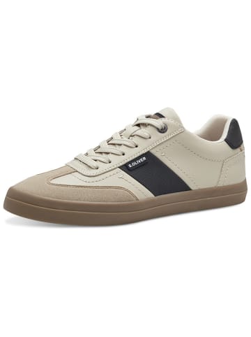 s.Oliver Sneakers in Beige/ Schwarz