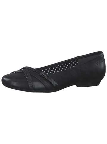 s.Oliver Ballerina's zwart