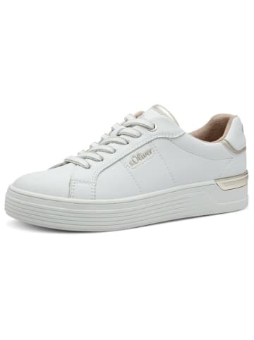 s.Oliver Sneakers wit