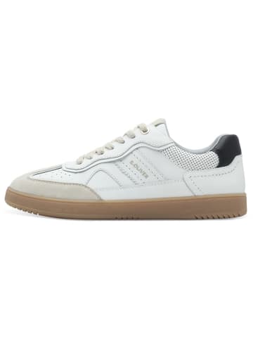 s.Oliver Sneakers in Weiß/ Beige