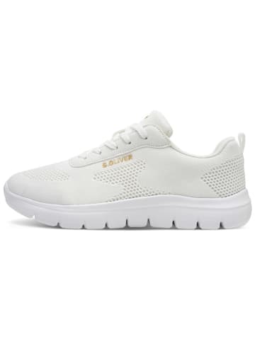 s.Oliver Sneakers wit