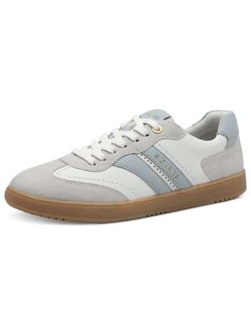 s.Oliver Sneakers wit/grijs/lichtblauw